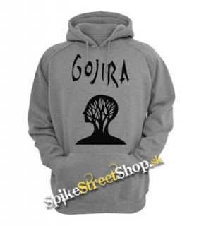 GOJIRA - Crest - šedá pánska mikina