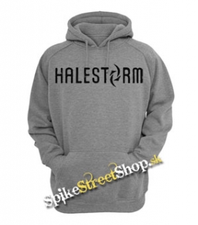 HALESTORM - Logo - šedá pánska mikina