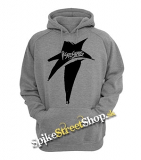 I SEE STARS - White Star - šedá pánska mikina