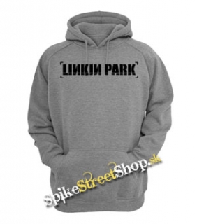 LINKIN PARK - Logo 2 - šedá pánska mikina