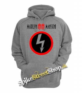 MARILYN MANSON - The Cult - šedá pánska mikina