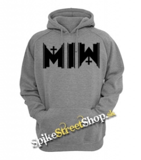 MOTIONLESS IN WHITE - Cemetery Logo - šedá pánska mikina