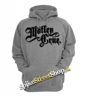 MOTLEY CRUE - Logo - šedá pánska mikina