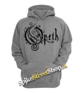 OPETH - Logo - šedá pánska mikina