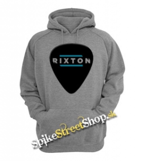 RIXTON - Logo - šedá pánska mikina
