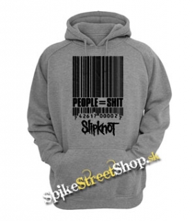 SLIPKNOT - People Shit - šedá pánska mikina
