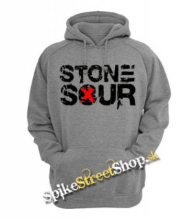 STONE SOUR - Logo - šedá pánska mikina