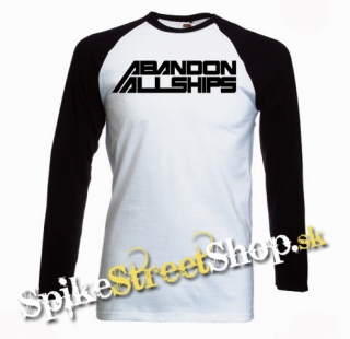 ABANDON ALL SHIPS - Logo - pánske tričko s dlhými rukávmi
