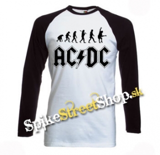 AC/DC - Evolution - pánske tričko s dlhými rukávmi