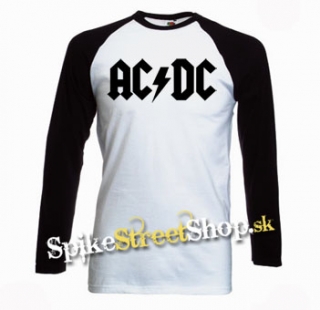 AC/DC - Logo Band - pánske tričko s dlhými rukávmi