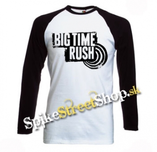 BIG TIME RUSH - Logo - pánske tričko s dlhými rukávmi