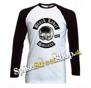 BLACK LABEL SOCIETY - Skull Logo - pánske tričko s dlhými rukávmi