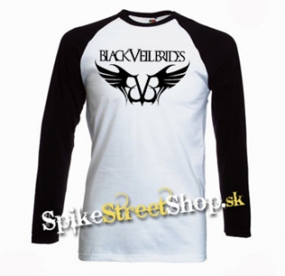 BLACK VEIL BRIDES - Wings Logo - pánske tričko s dlhými rukávmi