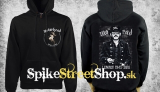 MOTORHEAD - Lemmy Portrait - čierna pánska mikina na zips