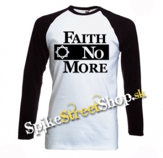 FAITH NO MORE - Logo - pánske tričko s dlhými rukávmi