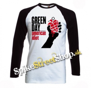 GREEN DAY - American Idiot - pánske tričko s dlhými rukávmi