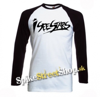 I SEE STARS - Logo - pánske tričko s dlhými rukávmi