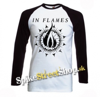 IN FLAMES - Sign - pánske tričko s dlhými rukávmi