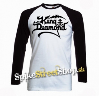 KING DIAMOND - Logo - pánske tričko s dlhými rukávmi