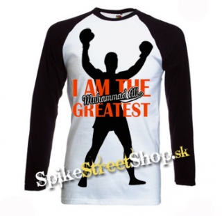 MUHAMMAD ALI - I Am The Greatest - pánske tričko s dlhými rukávmi