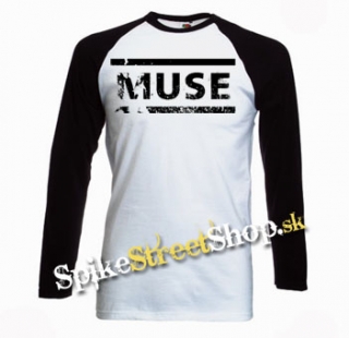 MUSE - Crash Logo - pánske tričko s dlhými rukávmi