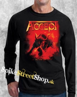 ACCEPT - Blind Rage - čierne pánske tričko s dlhými rukávmi