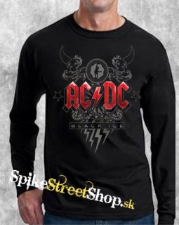 AC/DC - Black Ice 2011 - čierne pánske tričko s dlhými rukávmi