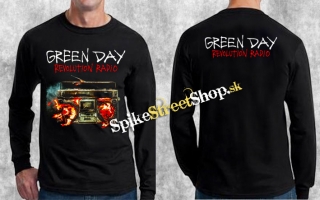 GREEN DAY - Revolution Radio - čierne pánske tričko s dlhými rukávmi
