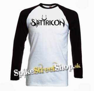 SATYRICON - Logo - pánske tričko s dlhými rukávmi