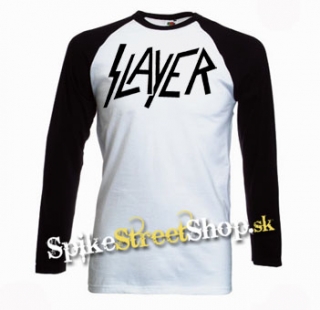 SLAYER - Logo - pánske tričko s dlhými rukávmi
