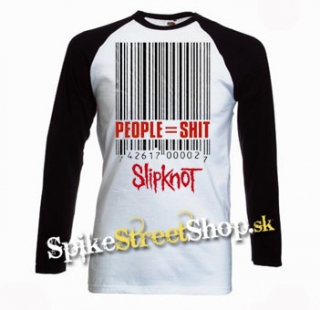 SLIPKNOT - People Shit Red - pánske tričko s dlhými rukávmi