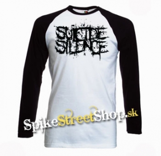 SUICIDE SILENCE - Black Logo - pánske tričko s dlhými rukávmi