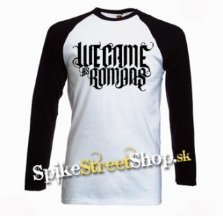 WE CAME AS ROMANS - Black Logo - pánske tričko s dlhými rukávmi