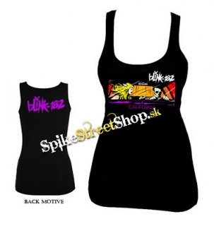 BLINK 182 - California - Ladies Vest Top