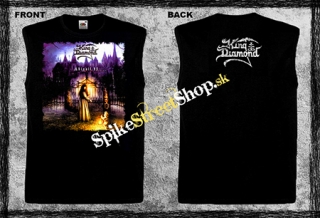 KING DIAMOND - Abigail II - čierne pánske tričko bez rukávov