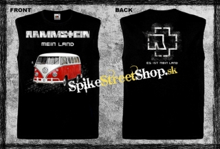 RAMMSTEIN - Mein Land - čierne pánske tričko bez rukávov