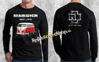 RAMMSTEIN - Mein Land - čierne pánske tričko s dlhými rukávmi