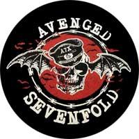 AVENGED SEVENFOLD - Skull 7 - odznak