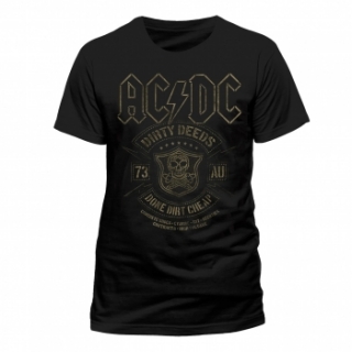 AC/DC - Dirty Deeds Done Dirt Cheap - čierne pánske tričko