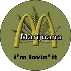 MARIHUANA - I´m Lovin´ It - odznak