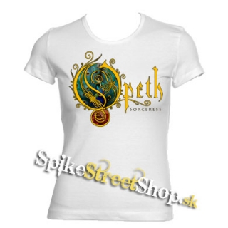 OPETH - Sorceress Iconic - biele dámske tričko
