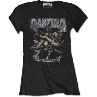 PANTERA - Vintage Rider - čierne dámske tričko