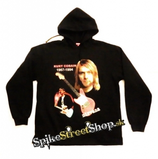 KURT COBAIN - 1967-1994 - čierna pánska mikina