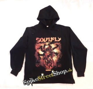 SOULFLY - Conquer - čierna pánska mikina