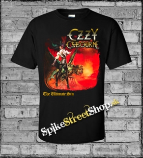 OZZY OSBOURNE - The Ultimate Sin - čierne pánske tričko