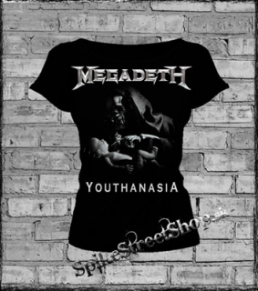 MEGADETH - Youthanasia Skull - dámske tričko