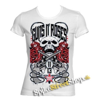 GUNS N ROSES - Minneapolis - biele dámske tričko