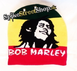 Zimná čiapka RASTA REGGAE COLOUR - Bob Marley
