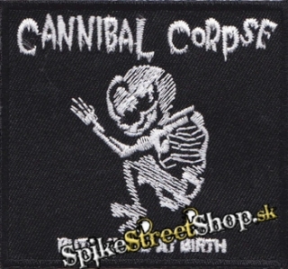 CANNIBAL CORPSE - Butchered At Birth - nažehlovacia nášivka
