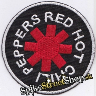 RED HOT CHILI PEPPERS - Logo - kruhová nažehlovacia nášivka